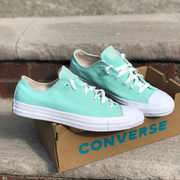 Converse Renew CTAS OX Low Top Canvas Mint Shoes - Picture 4 of 9